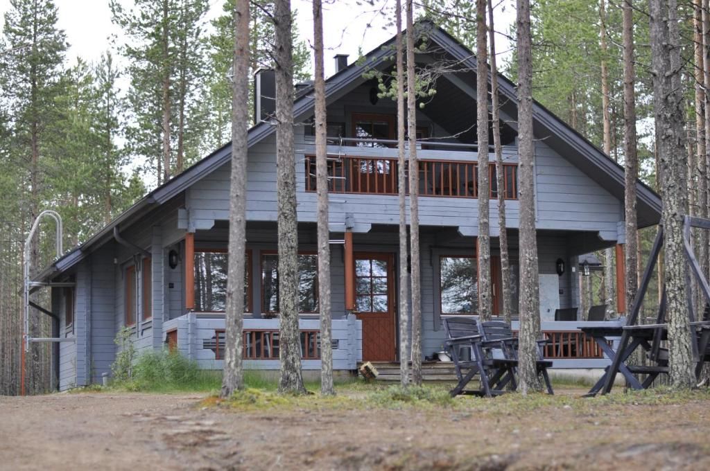 Дома для отпуска Sininen Hetki Cottage Куусамо-37